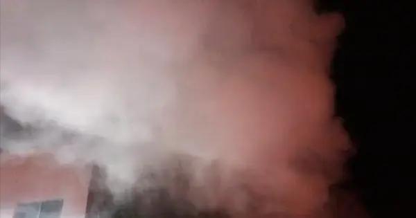 Incendio en casa en Col. las Cumbres