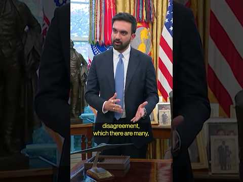 Trump, Mamdani Say Meeting Focused on Cost of Living