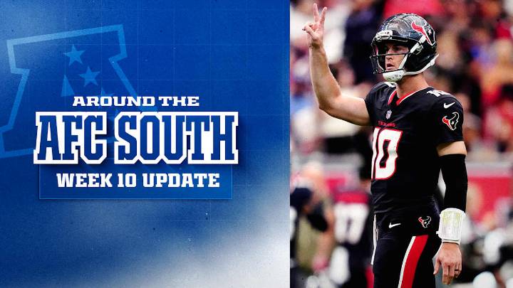 Around the AFC South: Texans score 26 points in fourth quarter to take down Jaguars