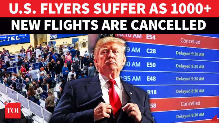 1000+ Flights Cancelled As Shutdown Severely Impacts American Aviation Sector