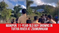 Manipur: 11-Year-Old Boy Drowns in Tuitha River at Zoumunnuam
