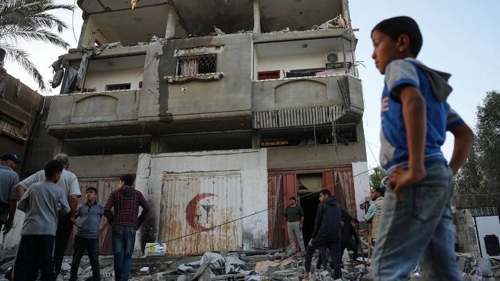 Israel launches strikes in Gaza ceasefire's latest test as hospitals say 24 killed
