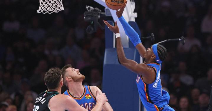 Gilgeous-Alexander scores 37 points, Thunder rout Blazers to avenge only loss