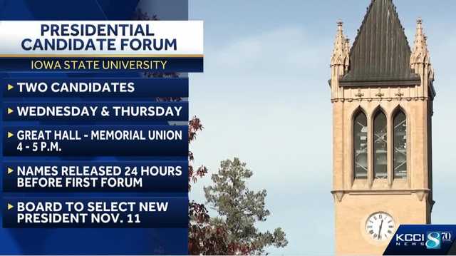 ISU presidential race down to two candidates after finalist exits