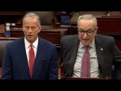 Watch: Thune, Schumer speak before Senate rejects bill to fund government for 14th time