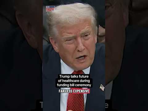 Trump talks future of healthcare