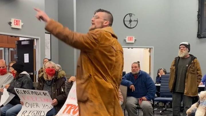 Canton not legally required to continue public speaks