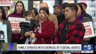 Chicago Dad, toddler allegedly pepper-sprayed by federal agents – NBC Bay Area