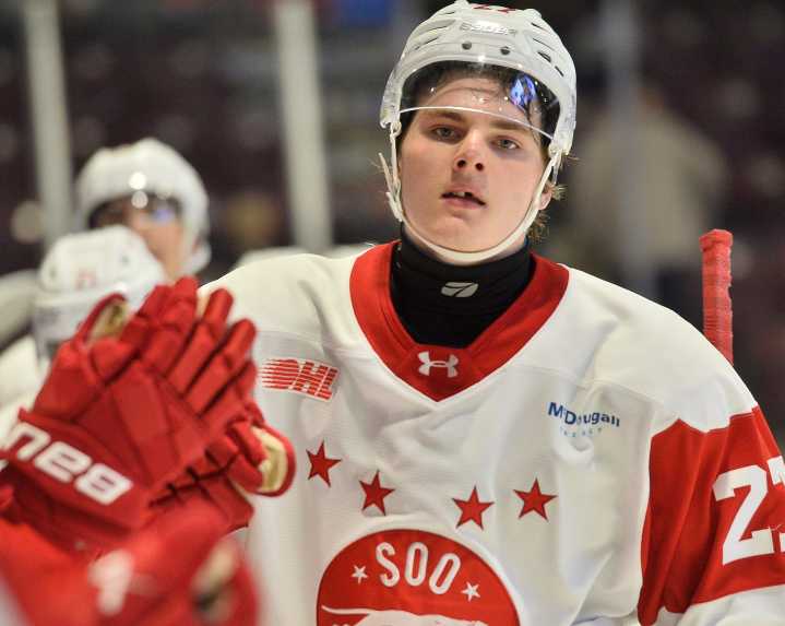 Meet the Pittsburgh Penguins prospect blasting through Dairy Queen and OHL goalies