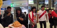 Selección peruana llegó a Rusia después de dos días: jugadores fueron recibidos por hinchas y probaron comida rusa típica