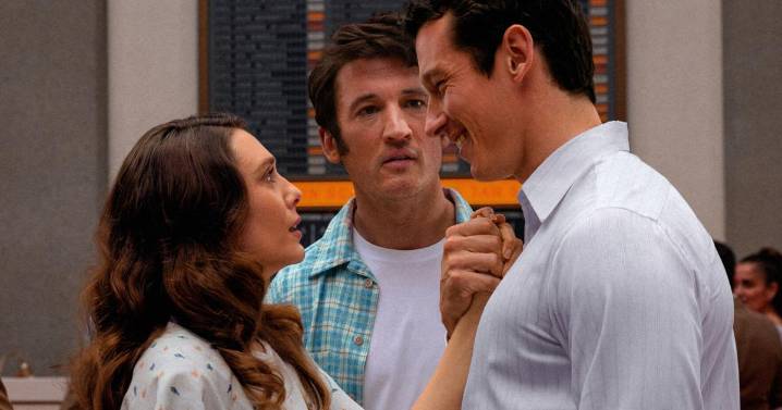 Review: Elizabeth Olsen, Callum Turner and Miles Teller lead clever, charming ‘Eternity’