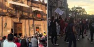 Protesta en Morelia por asesinato de Carlos Manzo deja siete personas detenidas