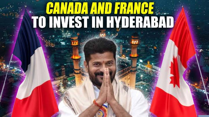 CM Revanth Reddy Urges Canada and France to Invest in Hyderabad