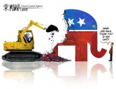 Cartoon: Say 'thank you'