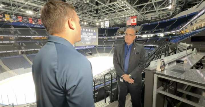 Lightning honor military community on special appreciation night