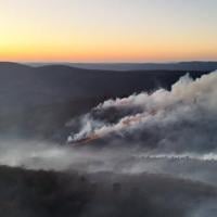 Forest fire, now nearly 3,000 acres, still burning in Botetourt and Craig counties