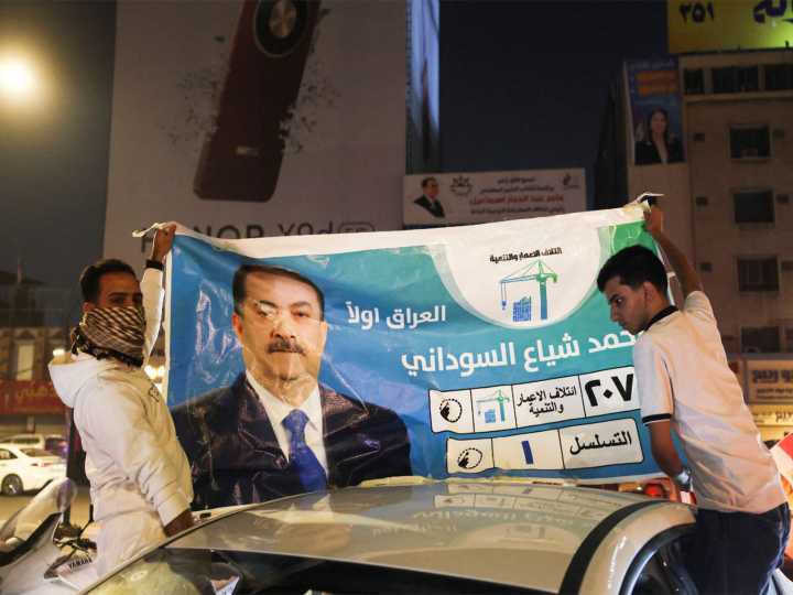 Shia al-Sudani’s coalition surges ahead in polls