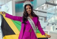 Miss Jamaica internada tras caerse en el Miss Universo