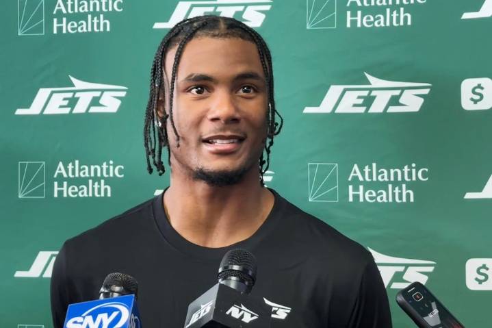 Adonai Mitchell and John Metchie III excited for fresh starts after coming to Jets in big trades