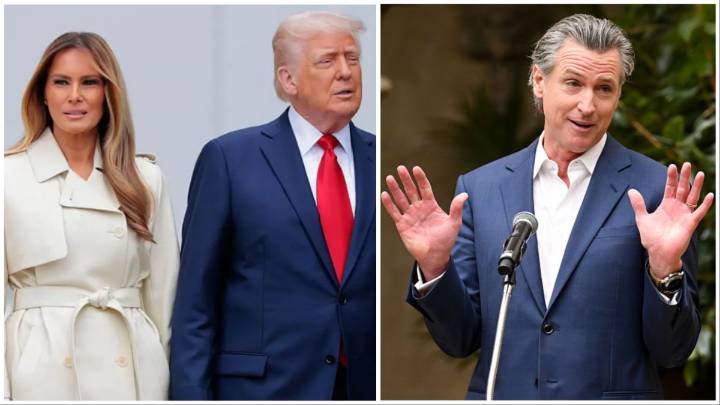 ‘Epic’: Trump and Melania’s New Viral Photo Has Social Media in Chaos, Then Gavin Newsom Slides In with a Shady One