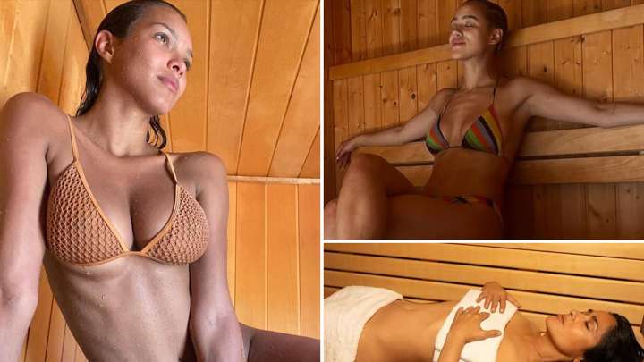 Sexy Stars Sweating It Out in Steamy Saunas!