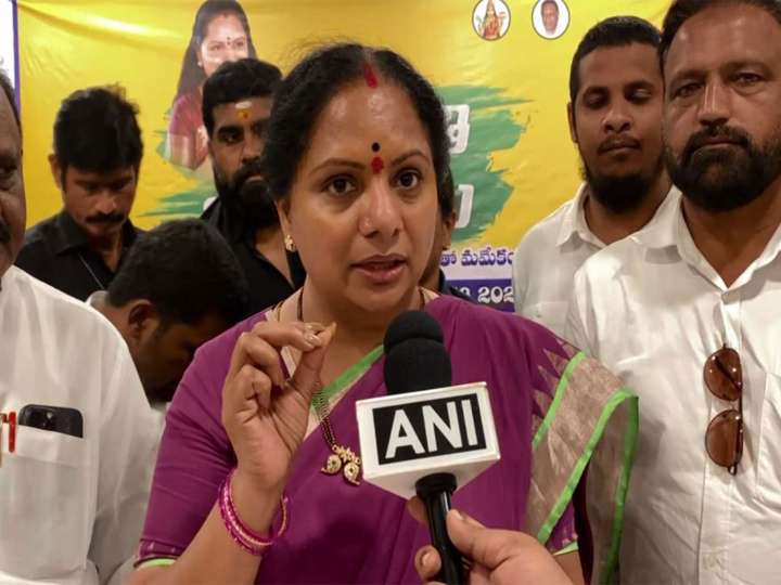 Telangana: Kavitha visits victims injured in the Chevella inciden