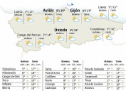 El tiempo en Asturias para este viernes, 28 de noviembre