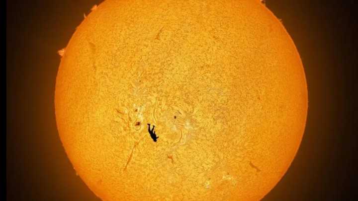 Skydiver Caught Transiting The Sun in 'Preposterous (But Real)' Photograph
