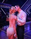 Emma Slater Kisses Fellow Pro and Boyfriend Alan Bersten in ‘DWTS’ Ballroom