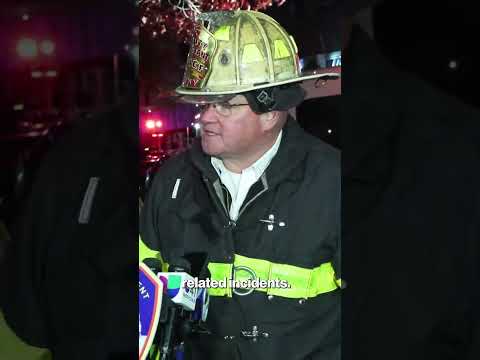 Multiple people hurt in Bronx 4-alarm fire #shorts