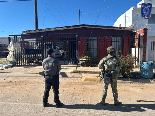 Aseguran en cateo llaves y placas de vehículos robados, en Cuauhtémoc