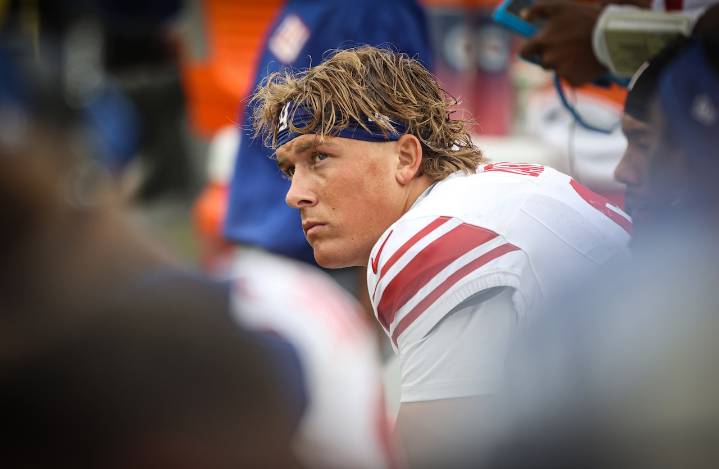 Giants make QB decision after Jaxson Dart injury