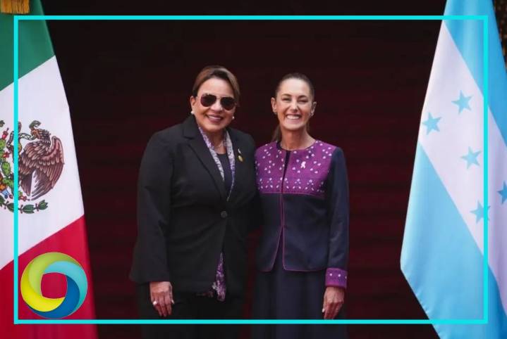 Sheinbaum recibe a Xiomara Castro, presidenta de Honduras; reforzarán la relación bilateral