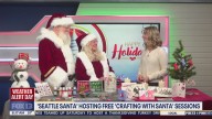 Seattle Santa and Mrs. Claus host free holiday crafting events for families