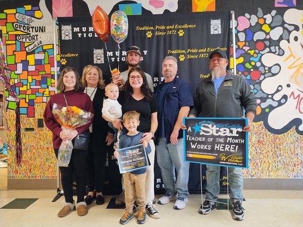Murray Elementary's Rickman Named October Teacher of the Month