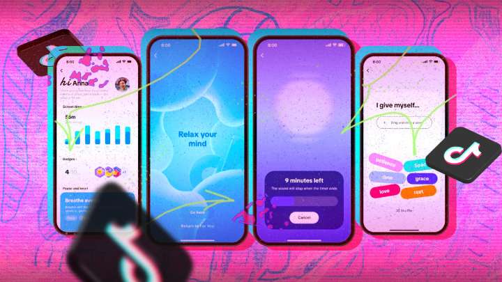TikTok debuts affirmation journal, soothing sounds