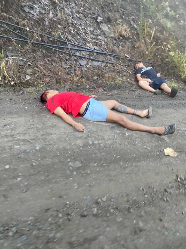 Dos hombres fueron asesinados en la vía El Peñol