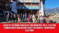 Ahead of Upcoming Panchayat And Municipal Polls, Election Commissioner Underscores Need For Smooth, Transparent Elections