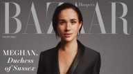 Meghan Markle posó por primera vez para la tapa del Harper’s Bazaar americano y la foto se volvió viral