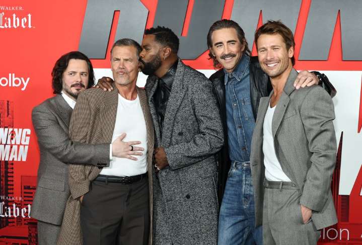 'The Running Man' movie premiere in NYC