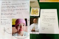 Dulce, una niña entrerriana con leucemia, recibió una carta y un rosario del Papa León XIV