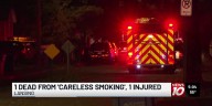 'Careless smoking' kills 1, injures another in Lansing fire