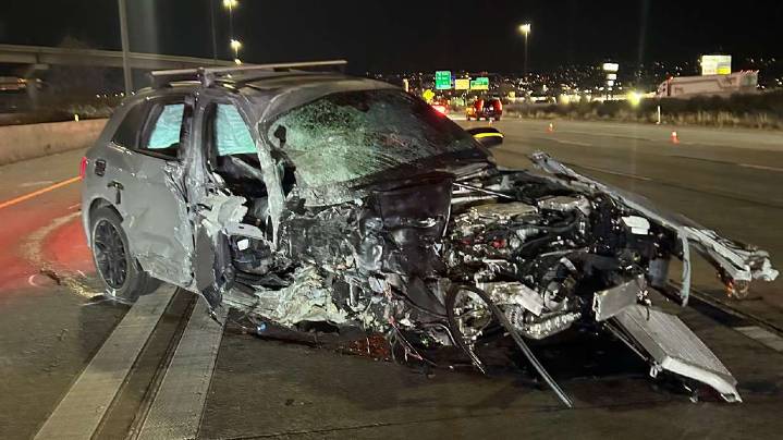2 killed in wrong-way crash on I-15 in Salt Lake City; driver arrested for investigation of DUI