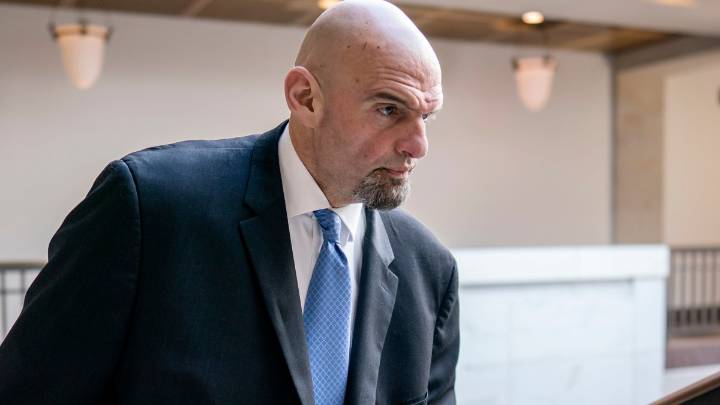 Fetterman hospitalized after falling near his Pennsylvania home