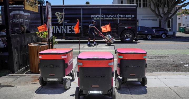 Delivery bots can now bring you groceries in these L.A. neighborhoods