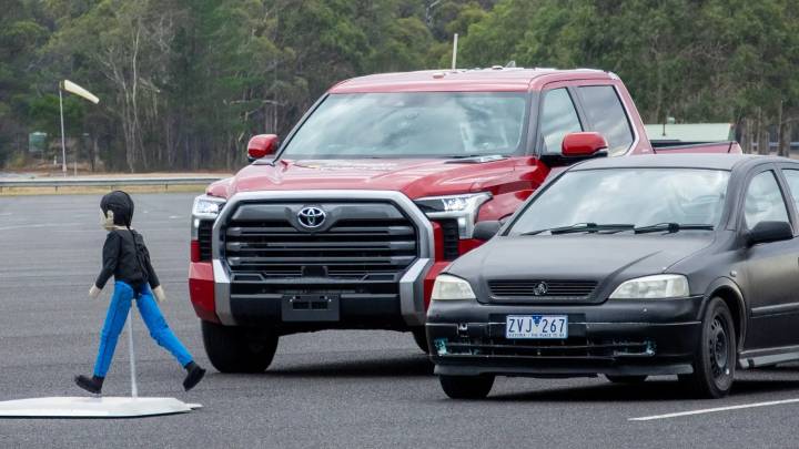 US pick-up safety tested in Australia for the first time, but not how they perform in a crash