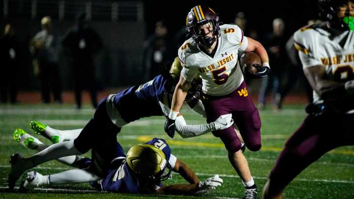 'A blue-collar football program': Walsh tops Hoban in regional final