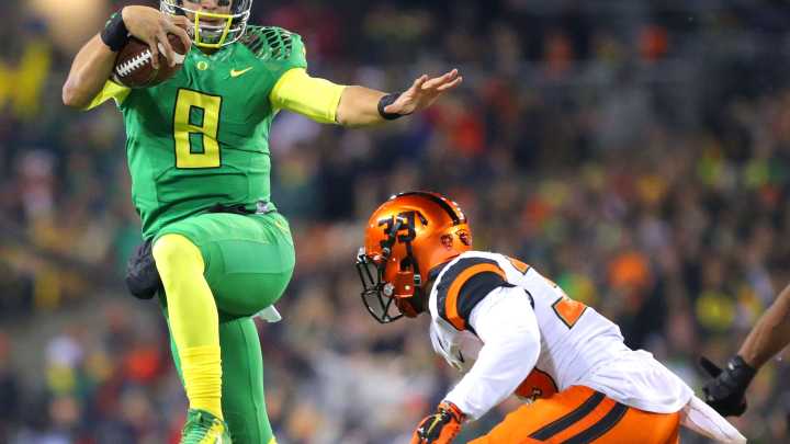 Marcus Mariota will serve as guest picker on ESPN's 'College GameDay'
