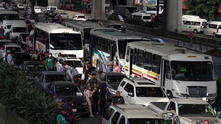 Transportistas Anuncian Mega Marcha Este Lunes 3 de Noviembre de Edomex A CDMX