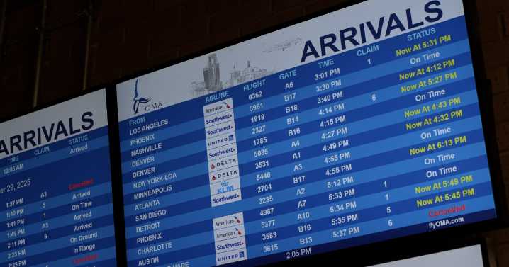 Eppley Airfield travelers face delays amid weekend weather